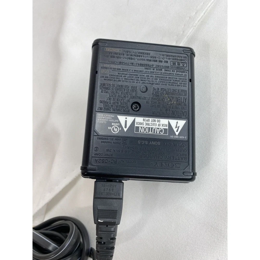 Sony BC CS2A AA AAA‎ NiMH Battery Charger Genuine OEM Electronics